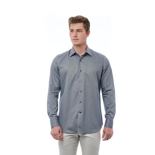 Regular Fit Shirt with Italian Collar 41 IT Men - Main Image