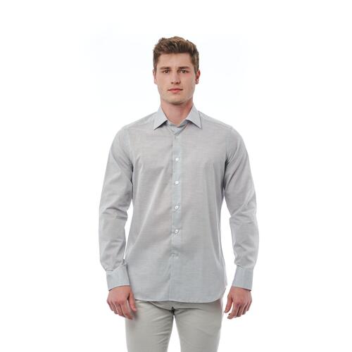 Regular Fit Shirt With Italian Collar 42 IT Men - Main Image