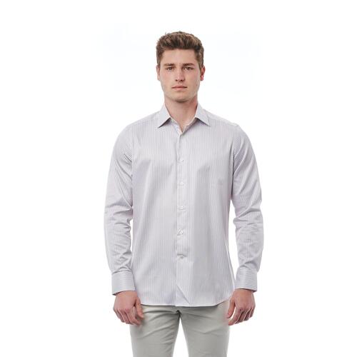Regular Fit Shirt with Italian Collar 43 IT Men - Main Image