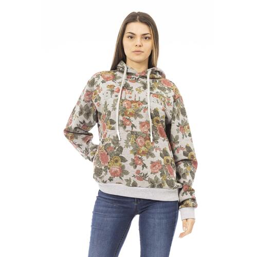 Brushed Hoodie with Front Logo and Maxi Front Pocket 2XL Women - Main Image