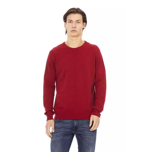 Crewneck Sweater with Baldinini Monogram Detail L Men - Main Image