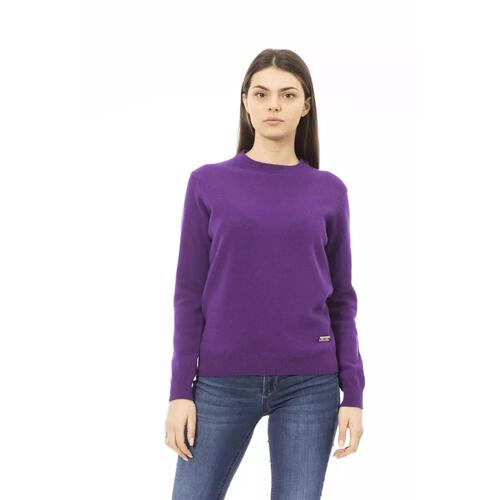 Baldinini Monogram Long Sleeve Sweater M Women - Main Image