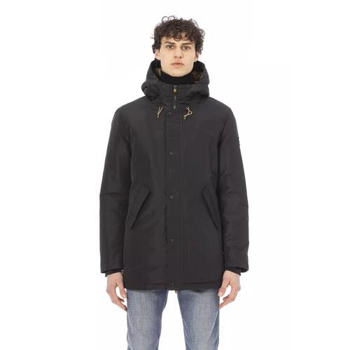 Monogram Long Jacket with External Welt Pockets XL Men - Main Image