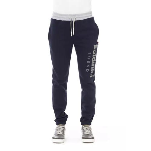 Lace Closure Fleece Sport Pants with Logo and Pockets 3XL Men - Main Image