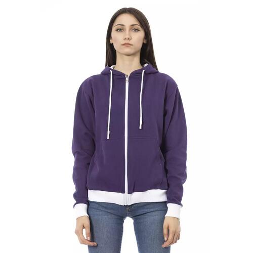 Double Color Adjustable Hooded Sweater M Women - Main Image