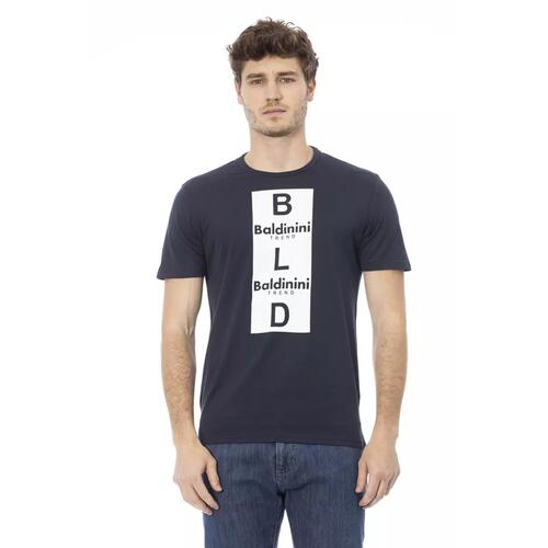 Short Sleeve T-shirt with Front Print S Men - Main Image