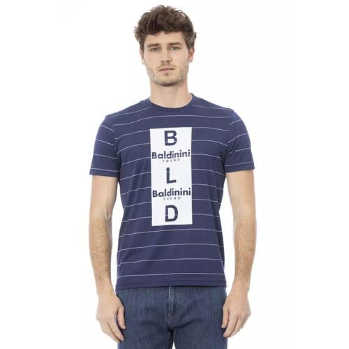 Short Sleeve T-shirt with Front Print S Men - Main Image