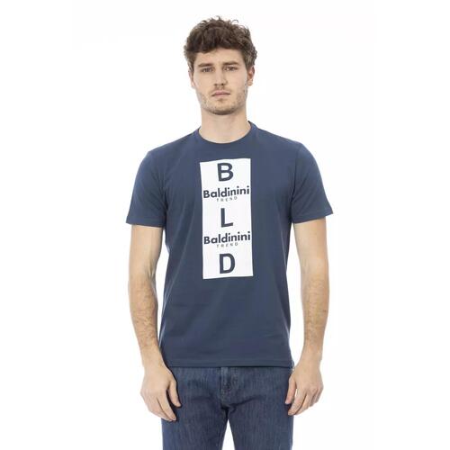 Short Sleeve T-shirt with Front Print S Men - Main Image