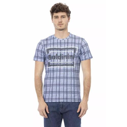 Short Sleeve T-shirt with Front Print XL Men - Main Image
