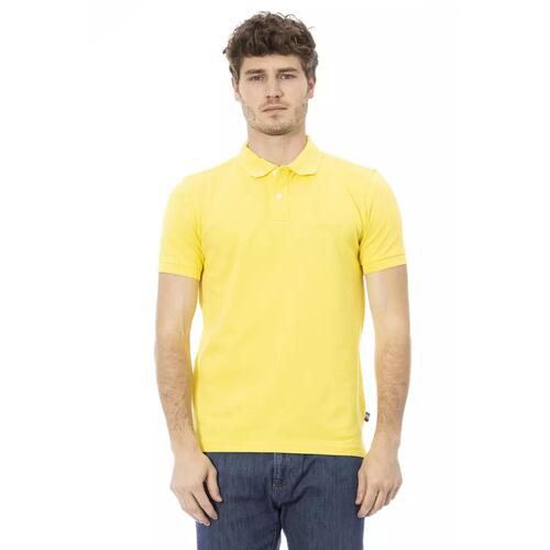 Embroidered Polo Shirt with Short Sleeves L Men - Main Image