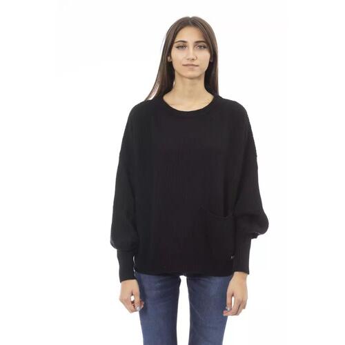 Baldinini Trend Women's Black Wool Sweater - S - Main Image