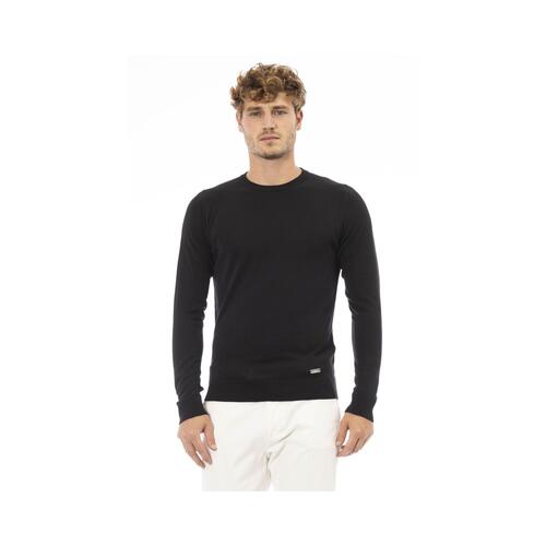 Baldinini Trend Men's Black Modal Sweater - 50 IT - Main Image