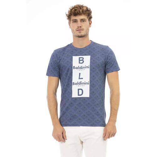 Front Print Short Sleeve T-shirt M Men - Main Image