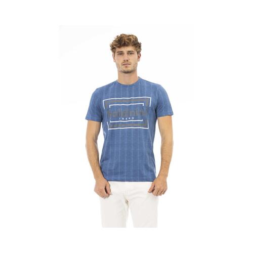 Baldinini Trend Men's Blue Cotton T-Shirt - L - Main Image