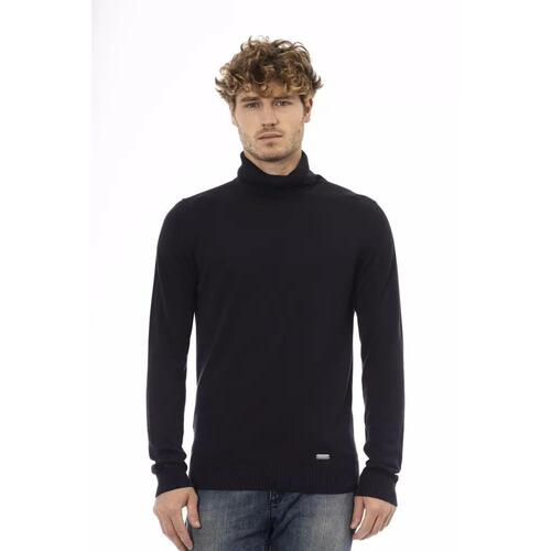 Baldinini Trend Men's Blue Modal Sweater - 54 IT - Main Image