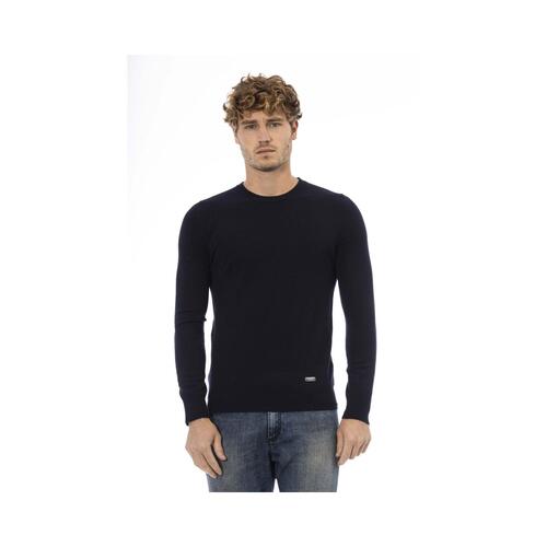 Baldinini Trend Men's Blue Wool Sweater - 54 IT - Main Image