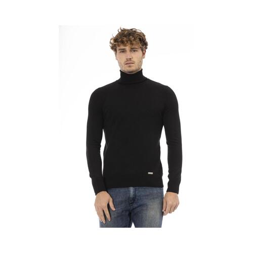 Baldinini Trend Men's Black Wool Sweater - 54 IT - Main Image