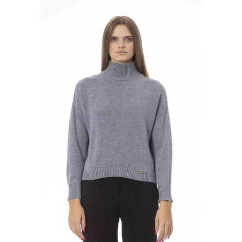 Baldinini Trend Women's Gray Viscose Sweater - M - Main Image