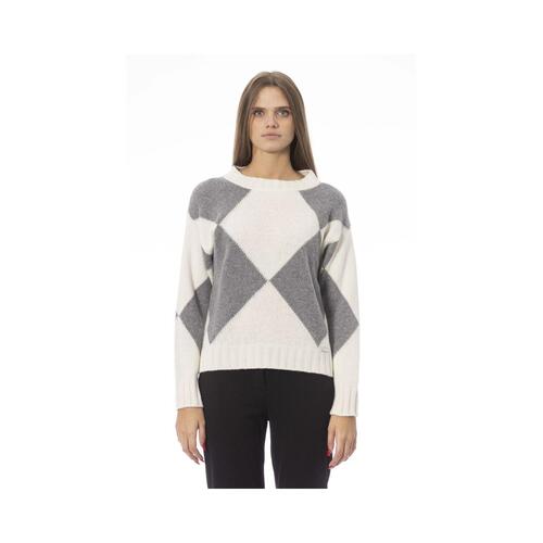 Baldinini Trend Women's Gray Wool Sweater - M - Main Image
