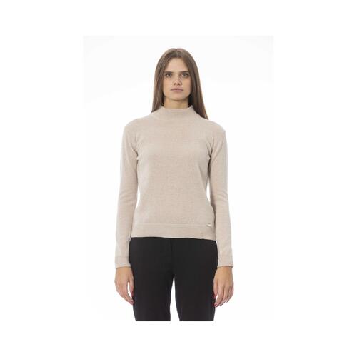 Baldinini Trend Women's Beige Fabric Sweater - M - Main Image