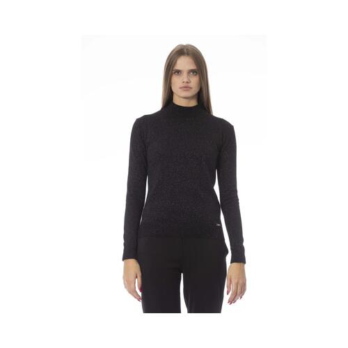 Baldinini Trend Women's Black Fabric Sweater - M - Main Image