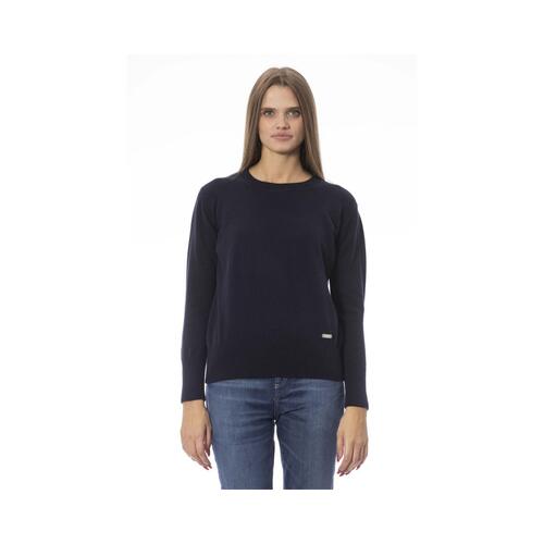 Baldinini Trend Women's Blue Wool Sweater - 46 IT - Main Image