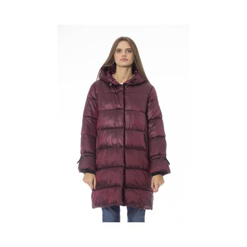 Baldinini Trend Women's Burgundy Nylon Jackets & Coat - L - Main Image
