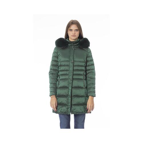 Baldinini Trend Women's Green Polyester Jackets & Coat - S - Main Image