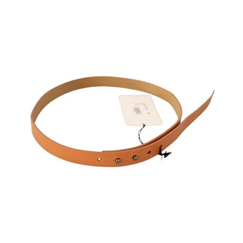 Costume National Fashion Leather Belt with Silver-Tone Fastening 85 cm Women - Main Image