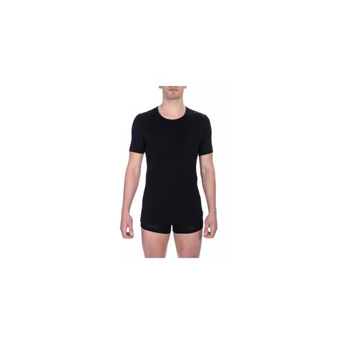 Luxury Designer Black T-shirt - Crew Neck S Men - Main Image