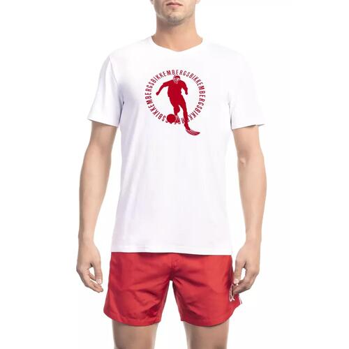 Graphic Print T-shirt with Back Logo S Men - Main Image