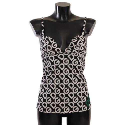 Brand New Dolce & Gabbana Logo Print Underwear Top 1 IT Women - Main Image