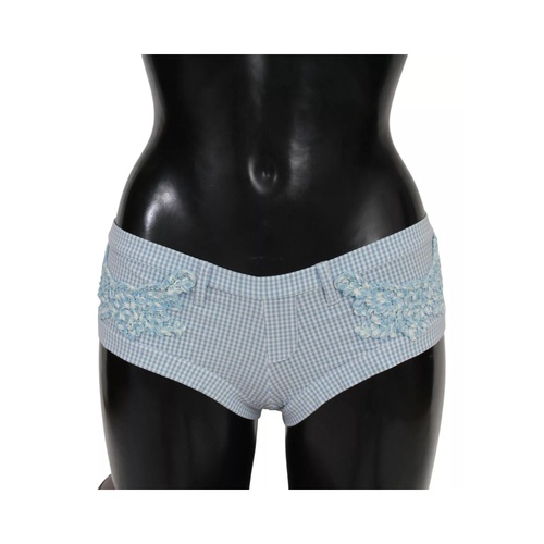 Ermanno Scervino Women's Blue Beachwear Bottoms Swimsuit Shorts - 2 IT - Main Image