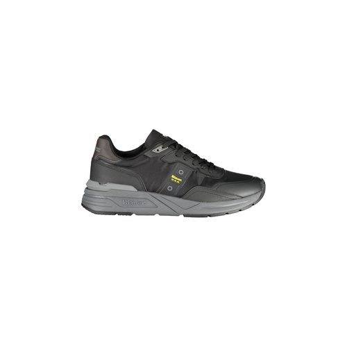 Blauer Men's Black Polyester Sneaker - 44 EU - Main Image