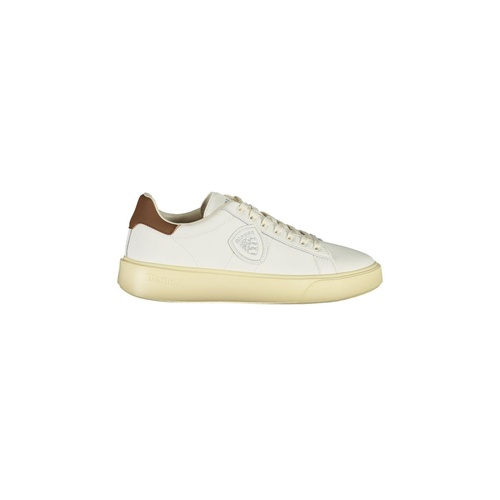 Blauer Men's White Leather  Sneaker - 43 EU - Main Image