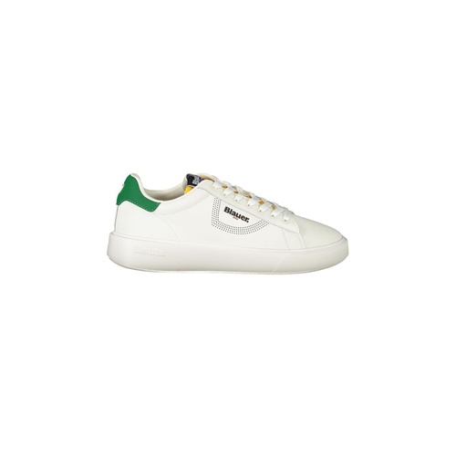 Blauer Men's White Leather  Sneaker - 42 EU - Main Image