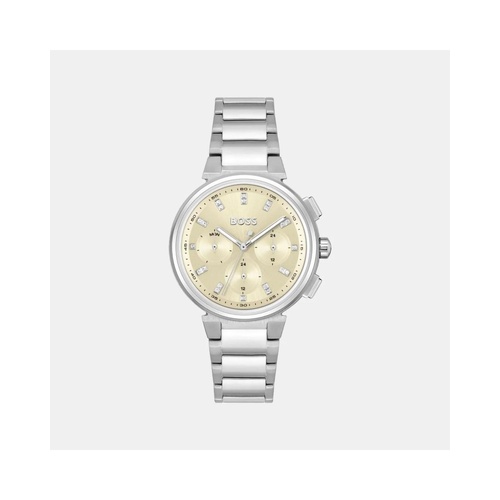 Hugo Boss Women's Silver Stainless Steel Watch - One Size - Main Image