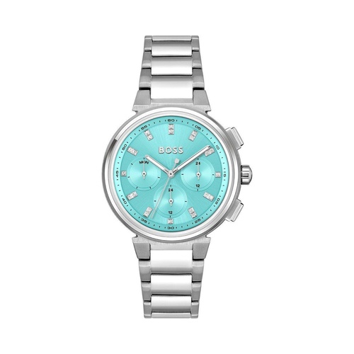 Hugo Boss Women's Silver Stainless Steel Watch - One Size - Main Image