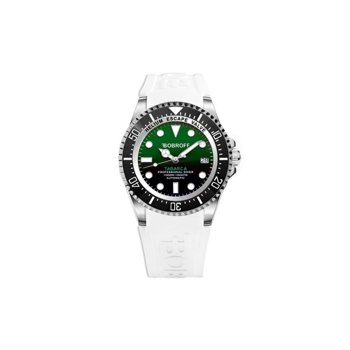 Bobroff Men's White Rubber Watch - One Size - Main Image