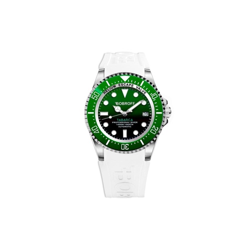Bobroff Men's White Rubber Watch - One Size - Main Image