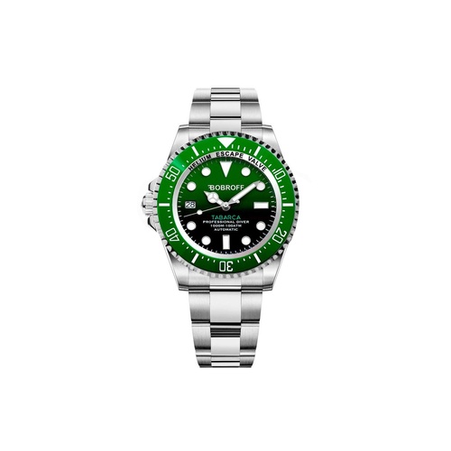 Bobroff Men's Silver Stainless Steel Watch - One Size - Main Image