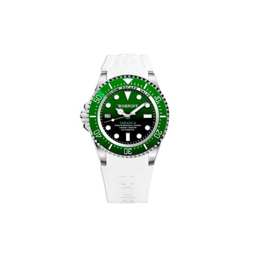 Bobroff Men's White Rubber Watch - One Size - Main Image
