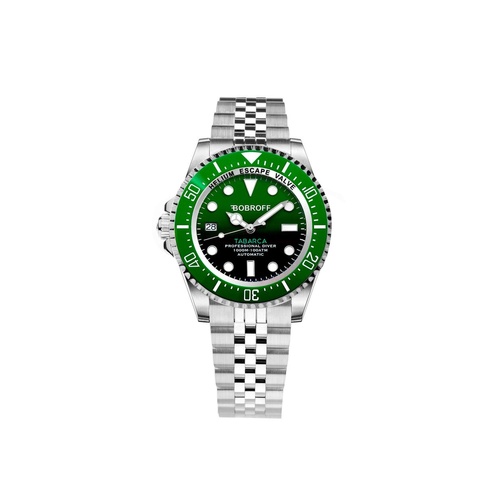 Bobroff Men's Silver Stainless Steel Watch - One Size - Main Image