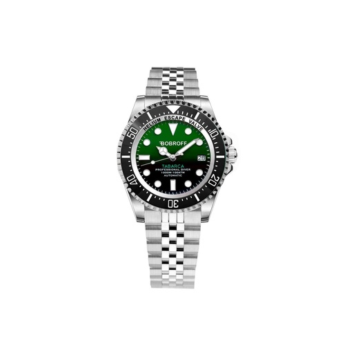 Bobroff Men's Silver Stainless Steel Watch - One Size - Main Image