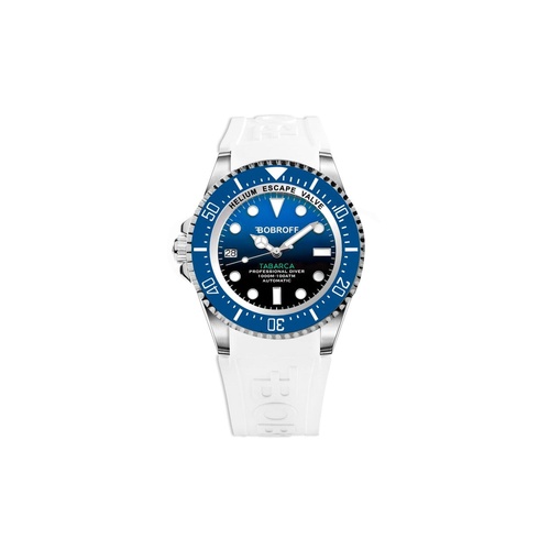 Bobroff Men's White Rubber Watch - One Size - Main Image