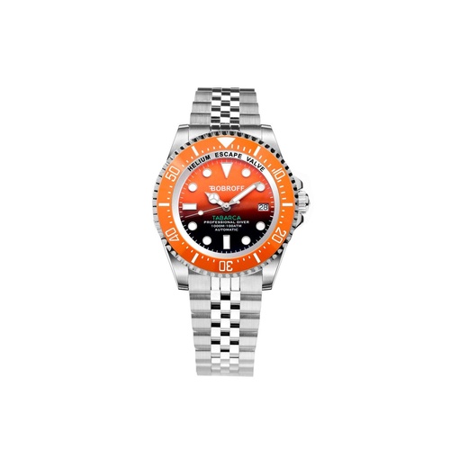 Bobroff Men's Silver Stainless Steel Watch - One Size - Main Image