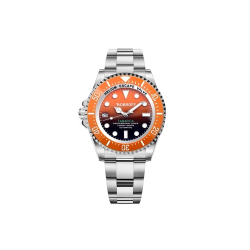 Bobroff Men's Silver Stainless Steel Watch - One Size - Main Image