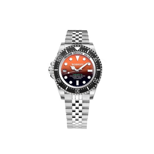 Bobroff Men's Silver Stainless Steel Watch - One Size - Main Image