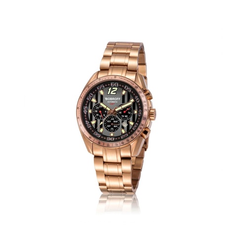 Bobroff Men's Bronze Steel Watch - One Size - Main Image