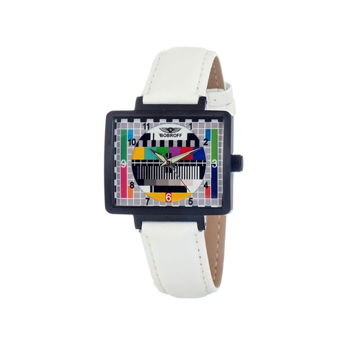 Bobroff Women's White Leather Watch - One Size - Main Image